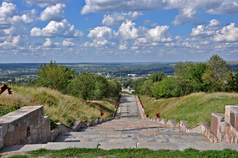 Гора Кременец, город Изюм