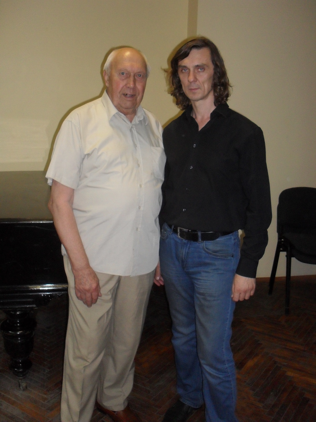 поети Андрій Костинський та Іван Корж