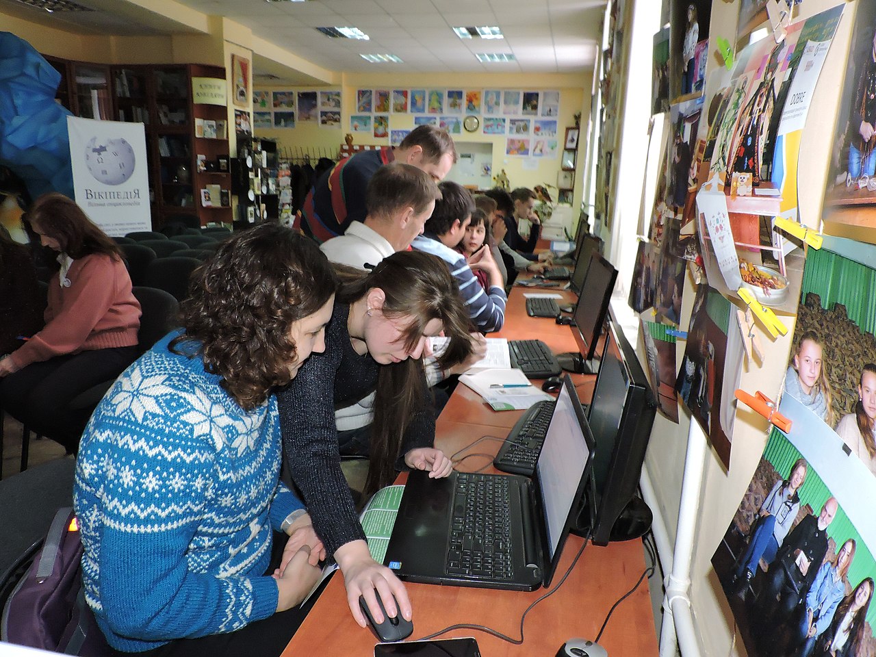 Вікімарафон в Харкові. День перший. У Центральній міській бібліотеці імені В. Г. Бєлінського. м Харків, 26 січня 2019