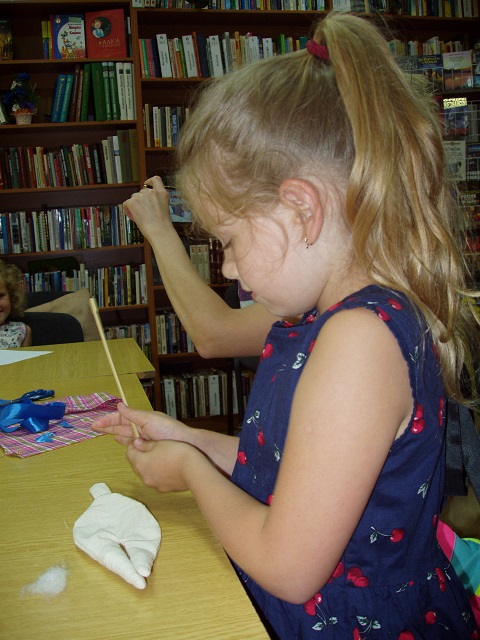 Створення ляльки Тільди в бібліотеці-філії №22