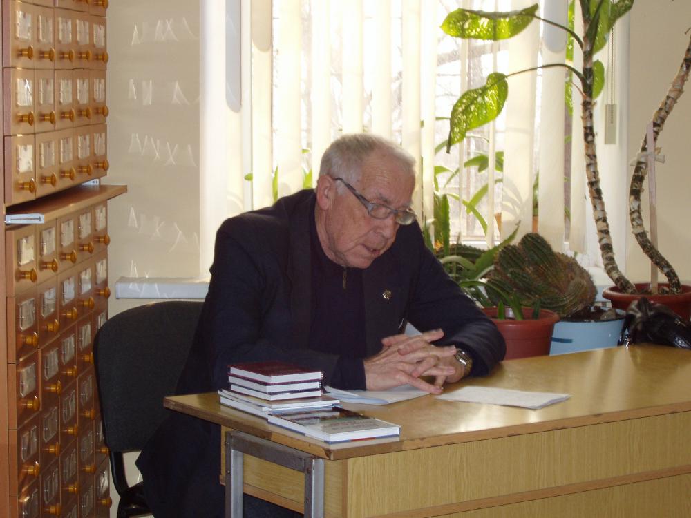 Відомий харківський поет В.О. Родіонов представляє свою поему «Мой Шевченко»