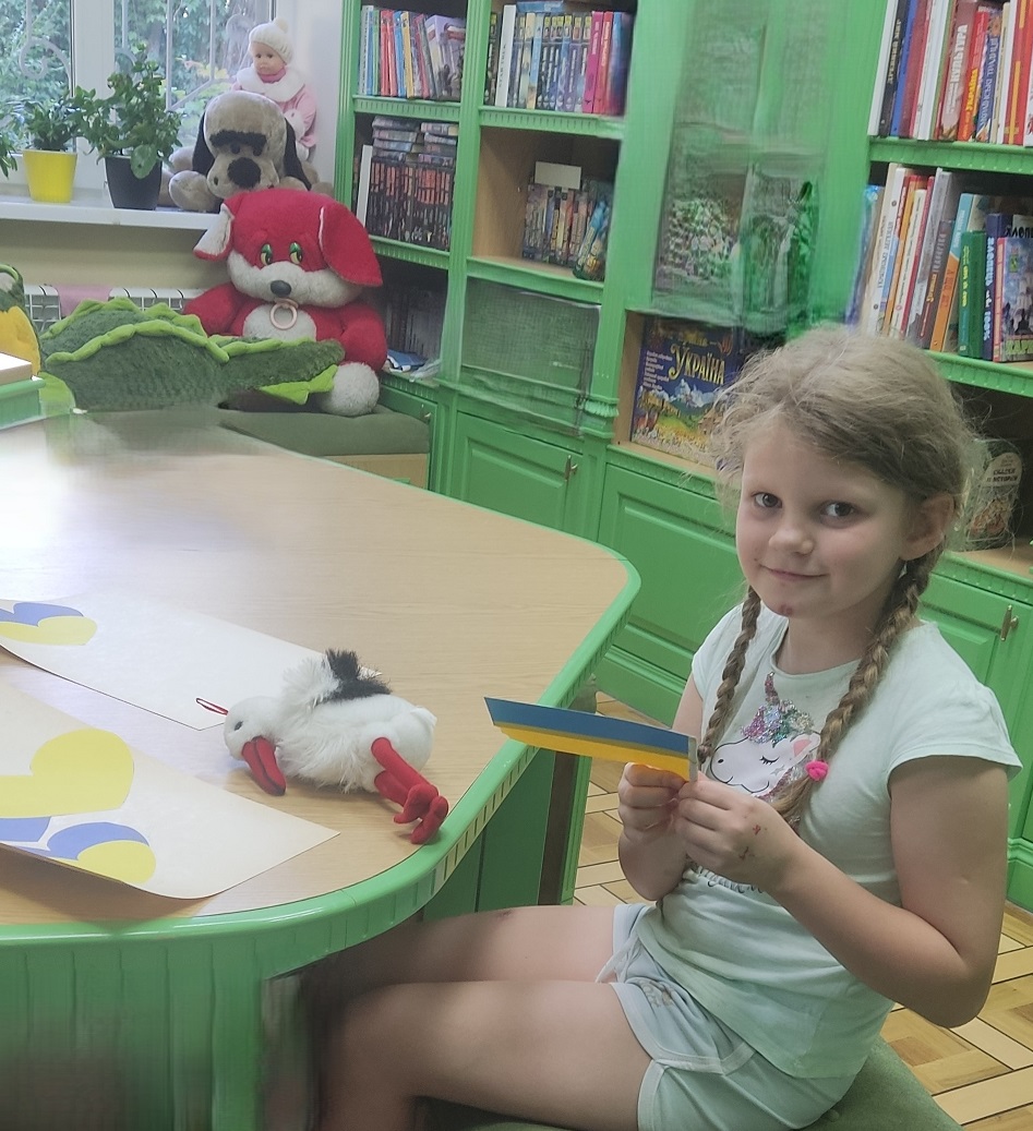 «Прапор в моїх долонях»