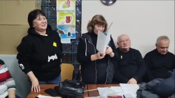 В харківському Клубі пісенної поезії вітали з перемогою поетесу Галину Пашкову